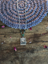 Load image into Gallery viewer, Moonlit Mycelium Charm Necklace