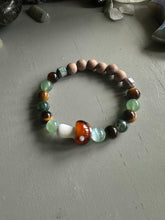 Load image into Gallery viewer, Earthen Mushroom Crystal Bracelet