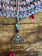 Load image into Gallery viewer, Obsidian Flight of Night Necklace