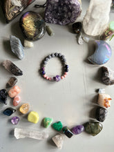 Load image into Gallery viewer, Amethyst Mushroom Fairy Bracelet