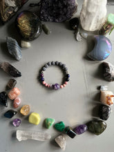 Load image into Gallery viewer, Amethyst Mushroom Fairy Bracelet