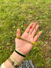 Load image into Gallery viewer, The Ember Garden Hummingbird Swing | Handmade Copper Wire Garden Decor
