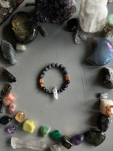 Load image into Gallery viewer, Tigers Eye &amp; Quartz Bracelet
