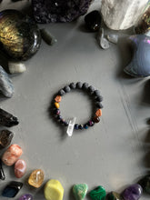 Load image into Gallery viewer, Tigers Eye &amp; Quartz Bracelet
