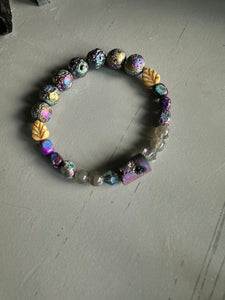 Druzy Agate Fairy Garden Bracelet