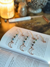 Load image into Gallery viewer, Galaxy Moon Reading Charm Bookmark
