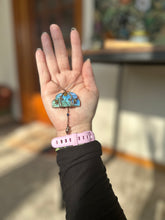 Load image into Gallery viewer, Labradorite Raincloud Pendant – Copper Wire Wrapped Storm Magic Necklace
