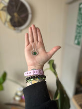 Load image into Gallery viewer, Emerald Heart Sigil - Emerald &amp; Sterling Silver Necklace
